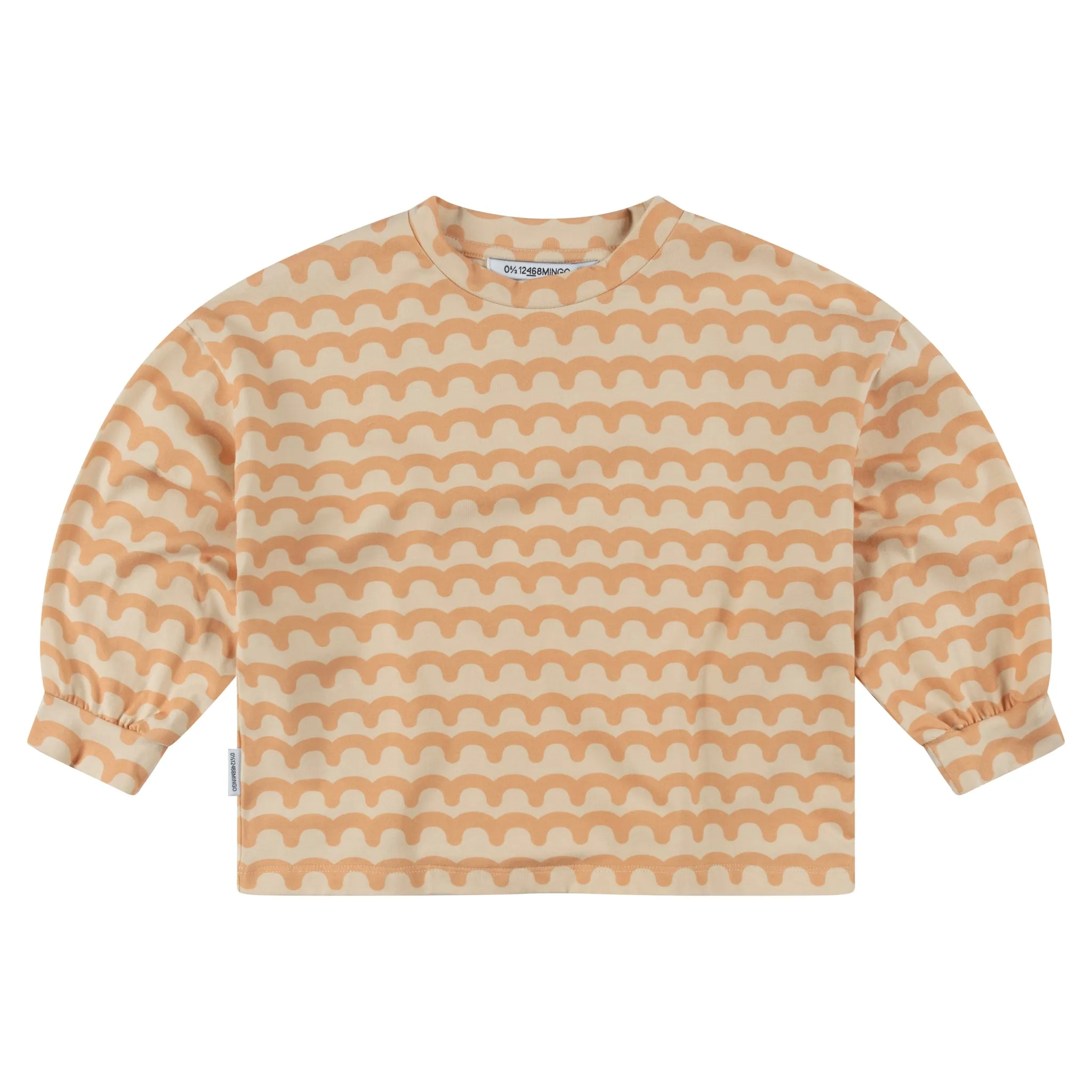 Kinder Longsleeve Waves Flush