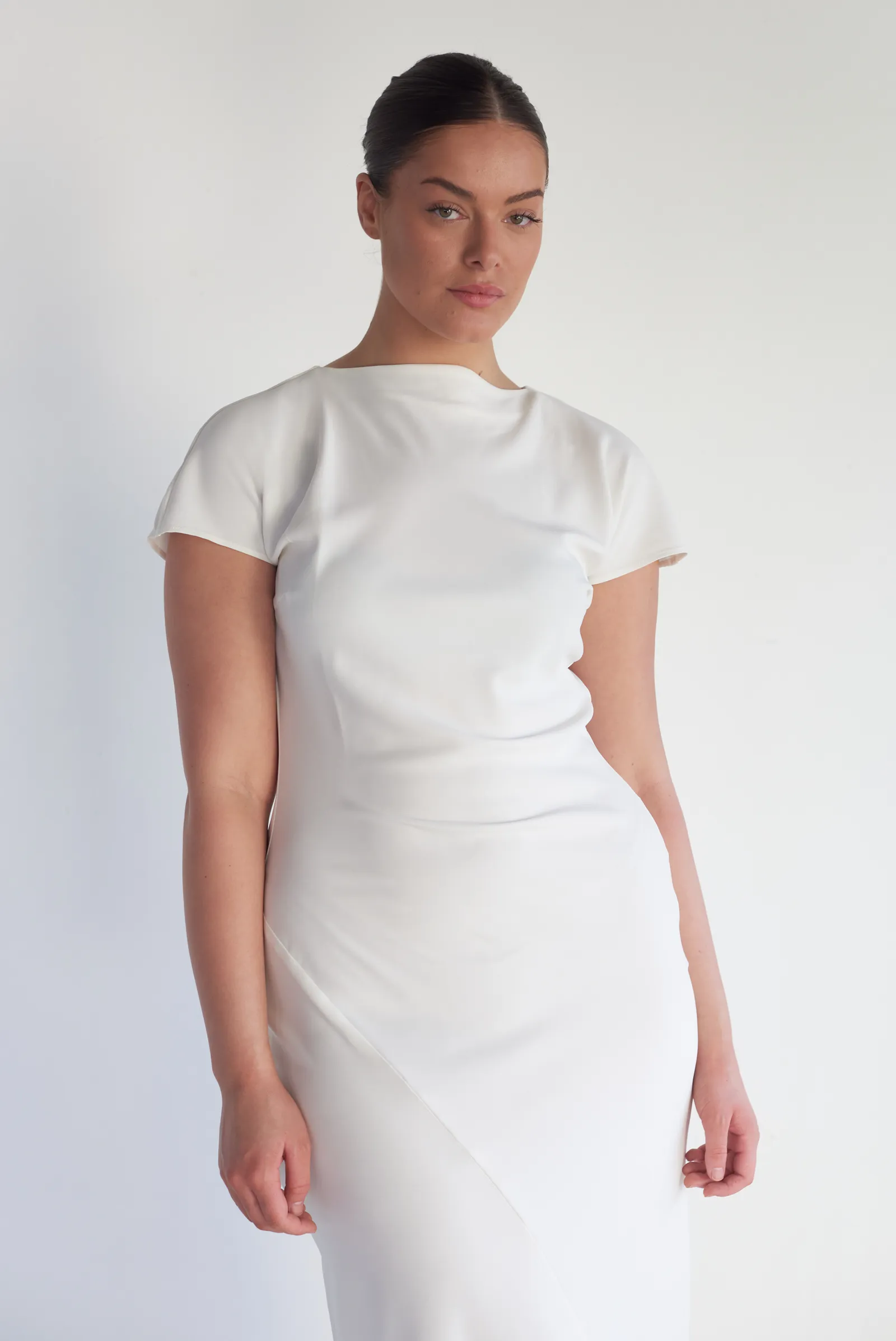 Kirby Dress in Ivory