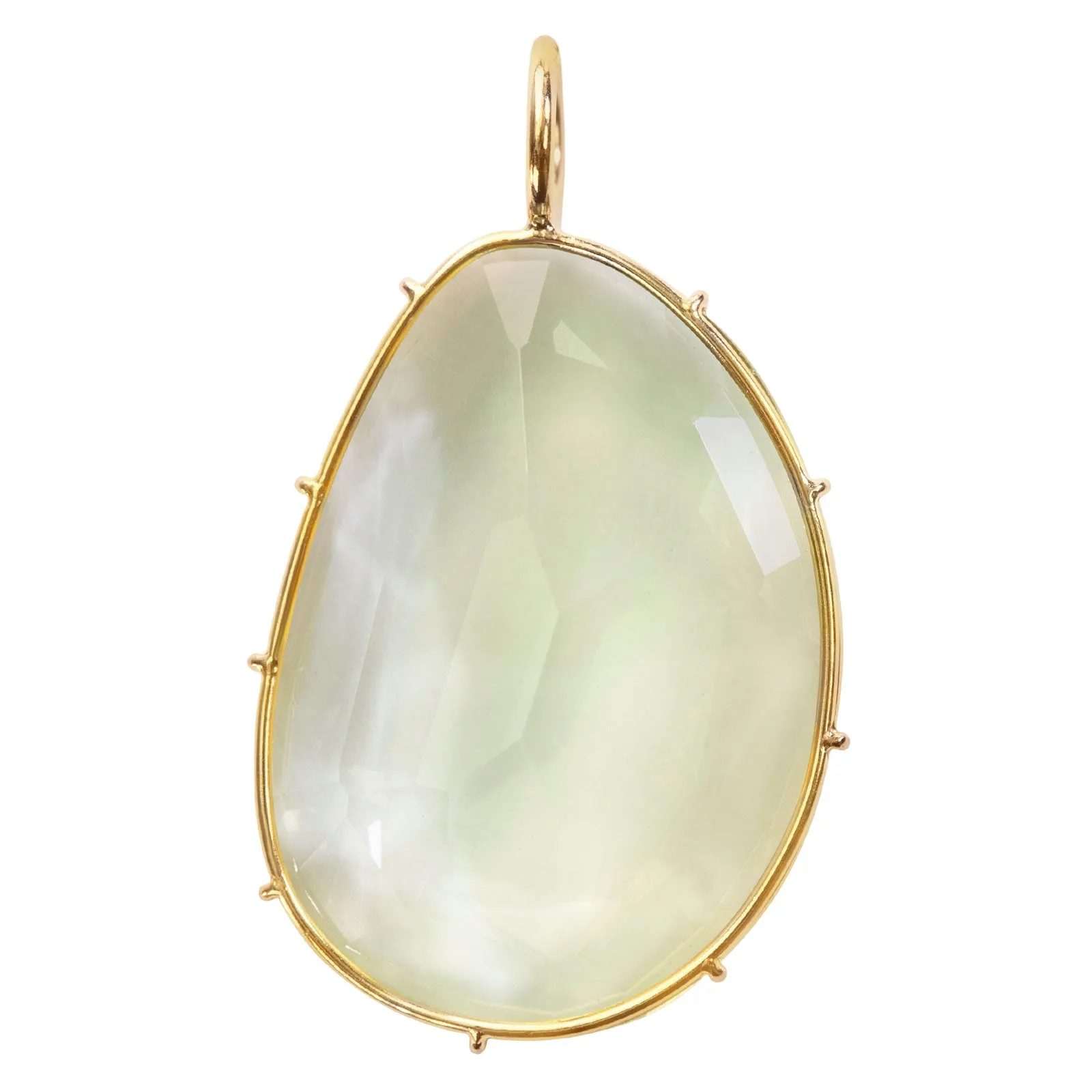 Large Green Amethyst Harriet Stone