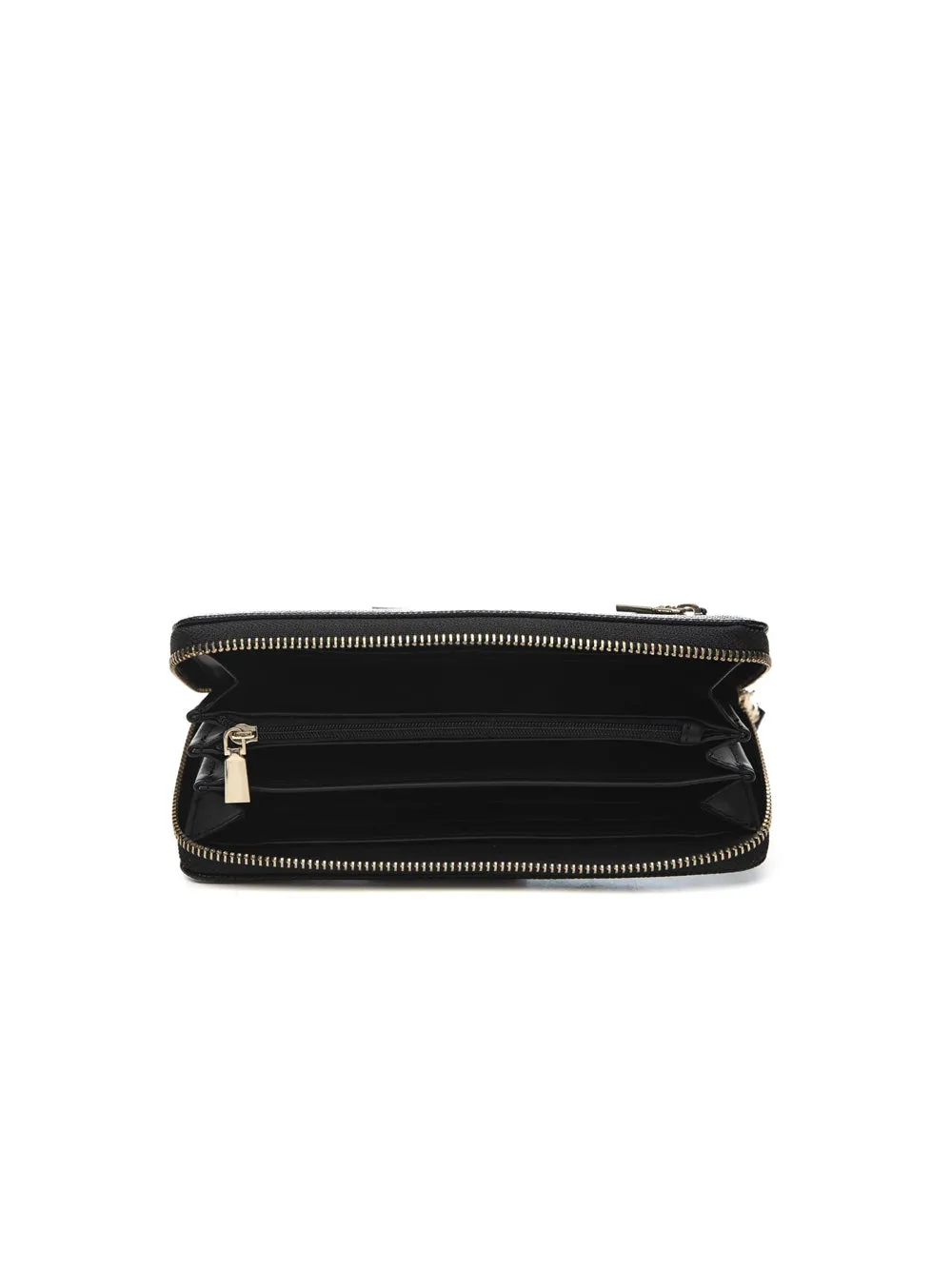 Laurel Slg Large Zip Around - Black