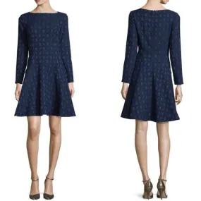 Lela RoseNWT Navy Brocade Dress