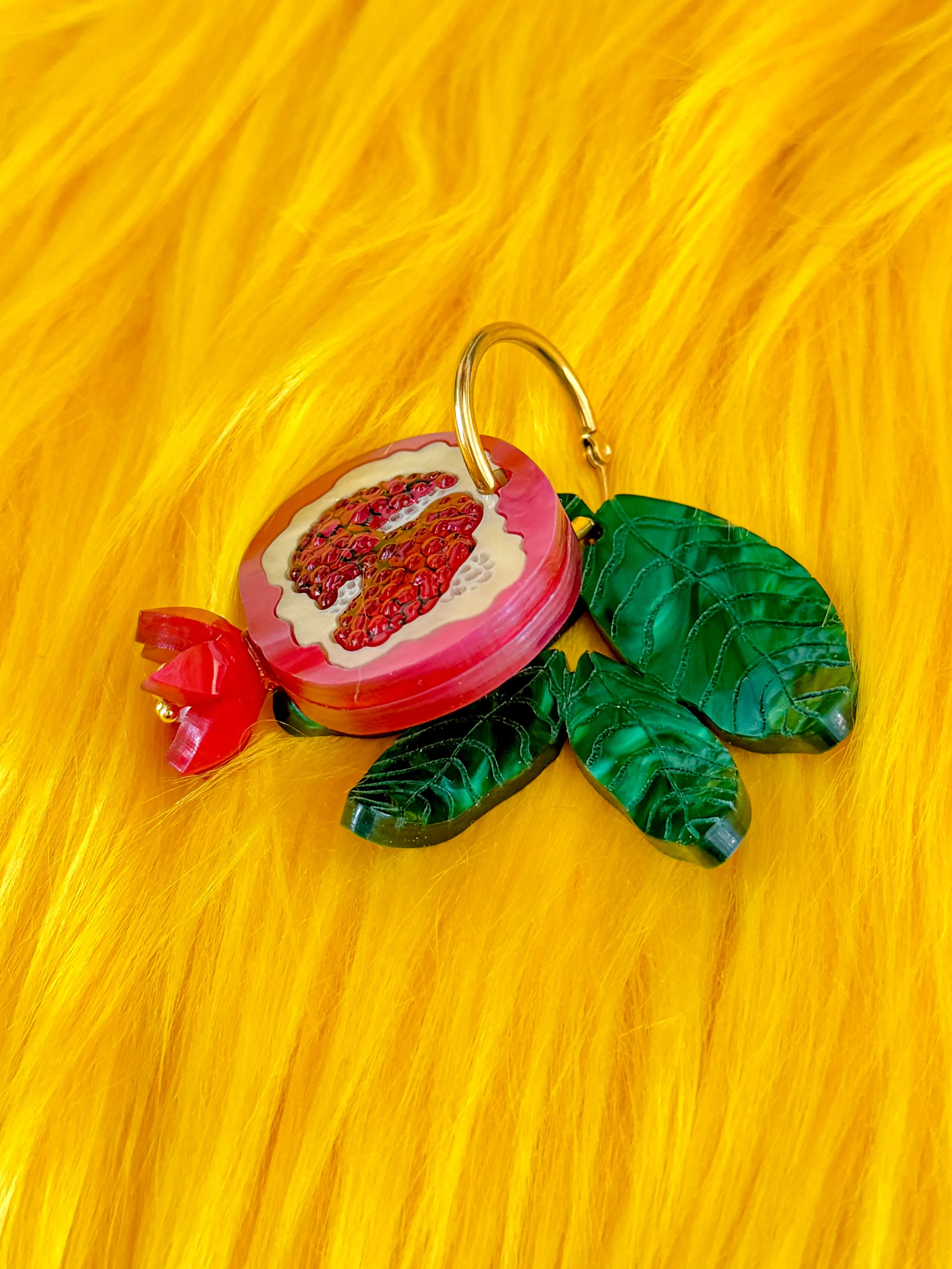 Mackbecks Pomegranate Earrings