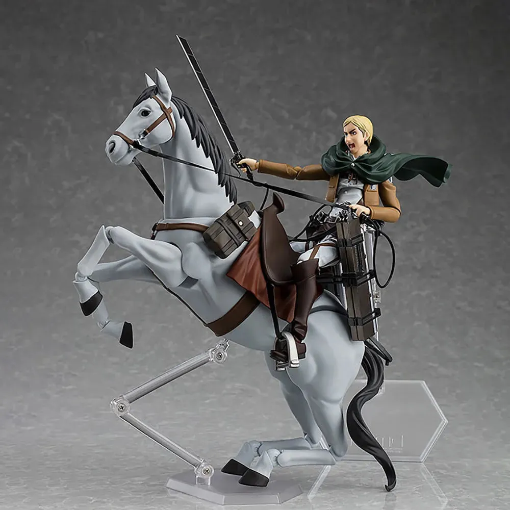 Max Factory Figma No.446 Erwin Smith Attack on Titan Original Collectible Action Figure Anime Model Toys Gifts