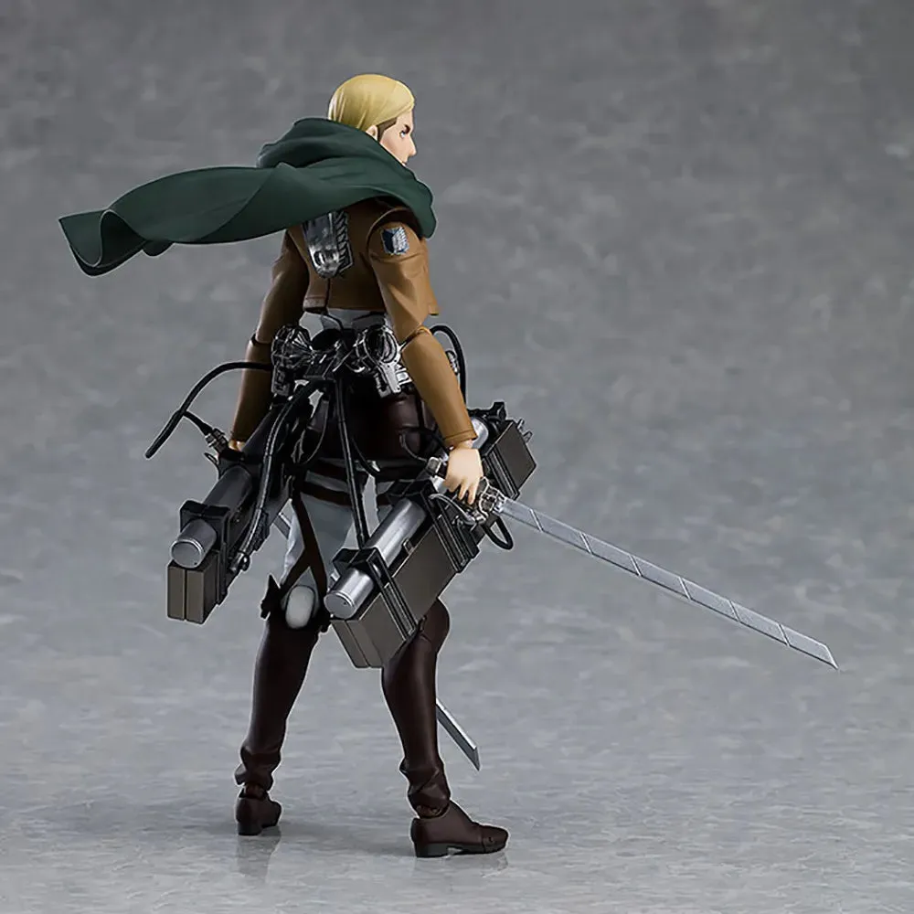 Max Factory Figma No.446 Erwin Smith Attack on Titan Original Collectible Action Figure Anime Model Toys Gifts