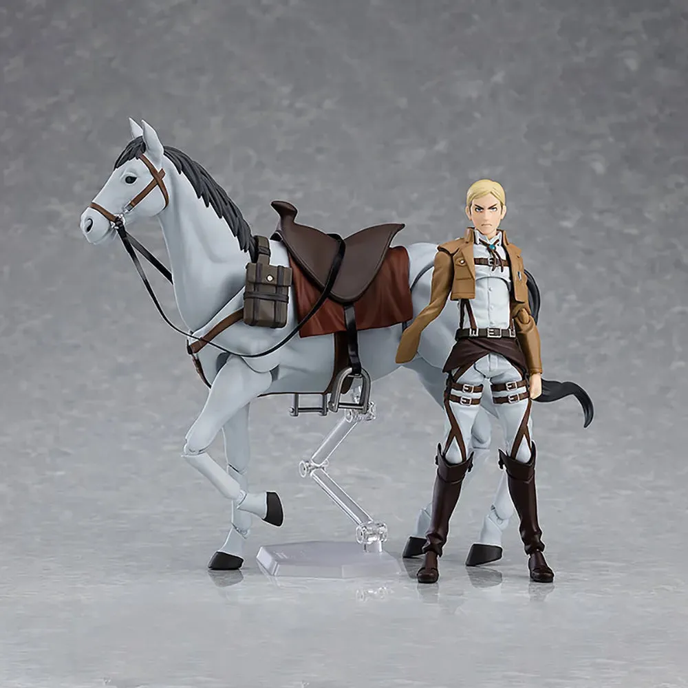 Max Factory Figma No.446 Erwin Smith Attack on Titan Original Collectible Action Figure Anime Model Toys Gifts