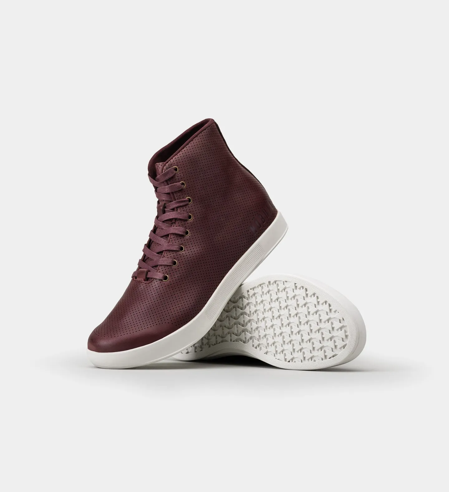 Men's High-Top Leather Cupsole Trainer