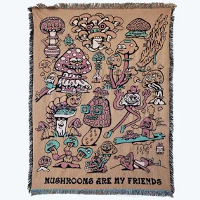 Mushroom Friends Blanket