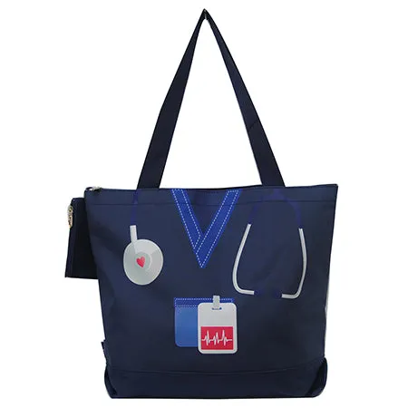 Navy Nurse Life NGIL Canvas Tote Bag