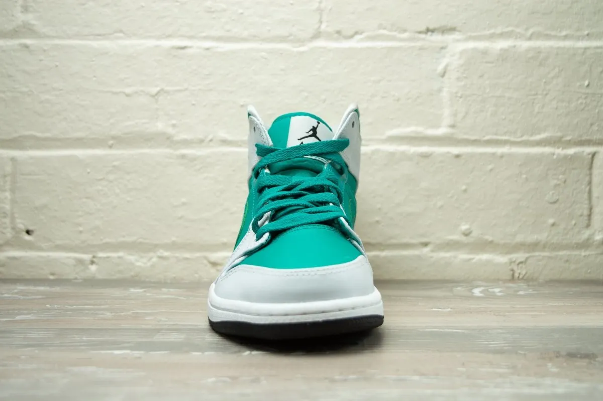 Nike Air Jordan 1 Mid Lush Teal 554724 306