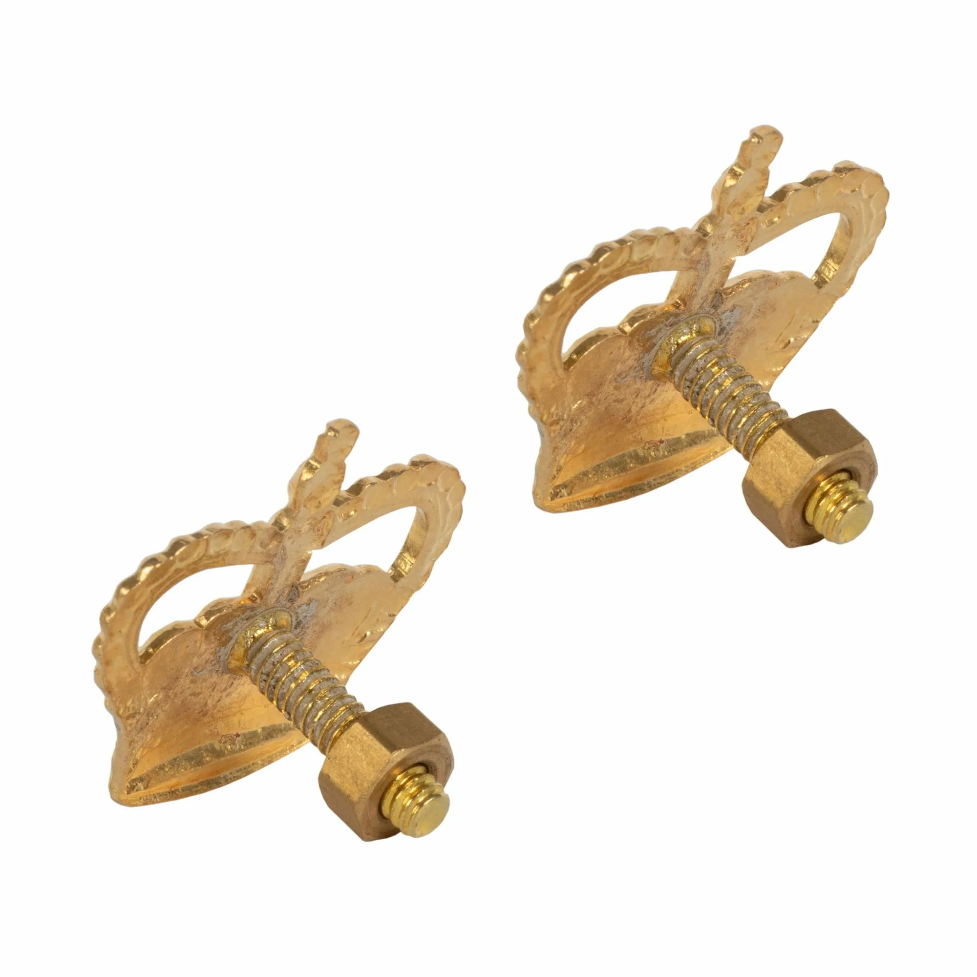 Officers Rank Crown - KRH - Brass - Screw Fitting