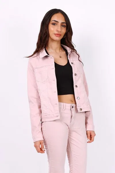 Onado Reversible Denim Jacket Harriet Pink