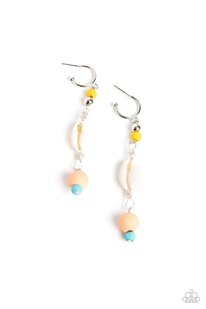 Paparazzi Coastal Cowabunga Multi Earrings