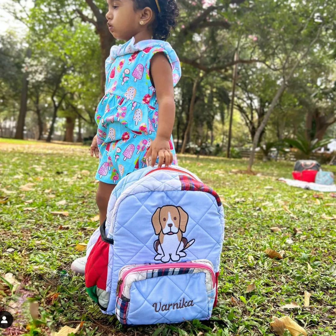 Personalised Kids Backpack with Name and Image for School