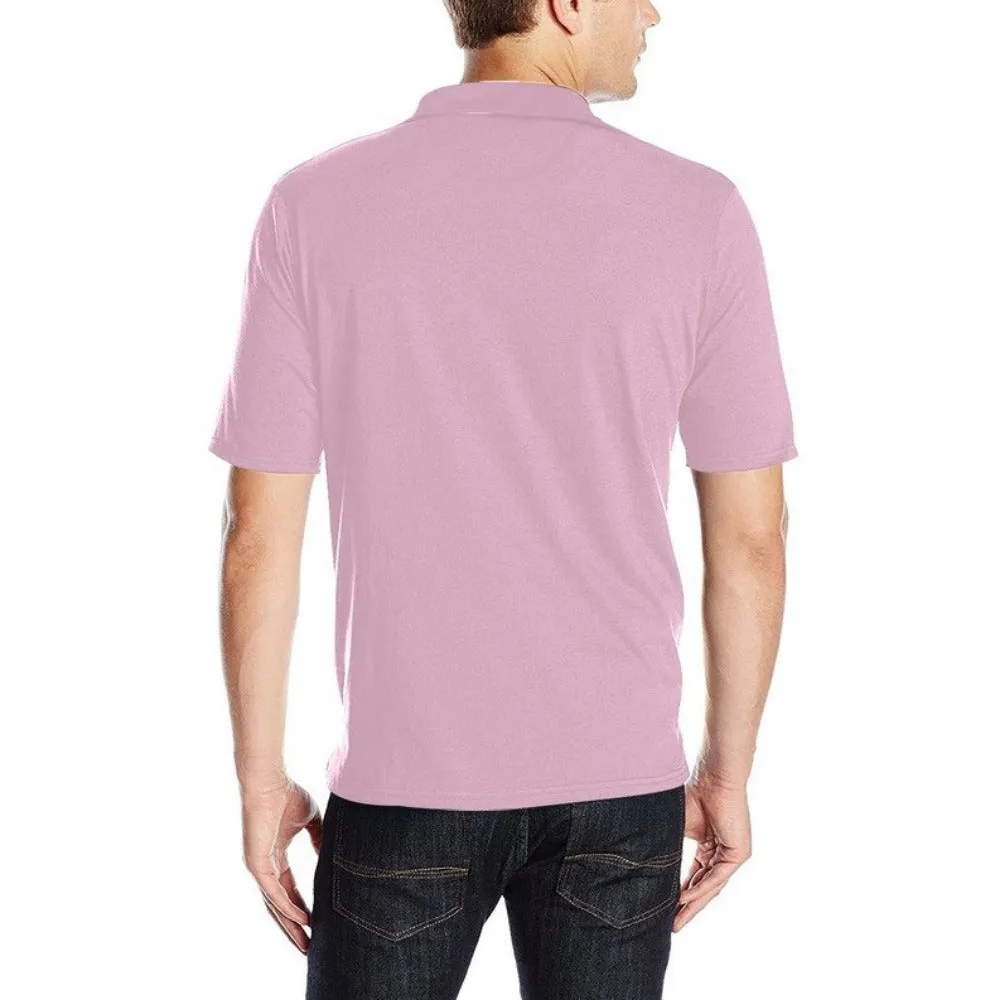 Pressed Rose Men's Polo Shirt