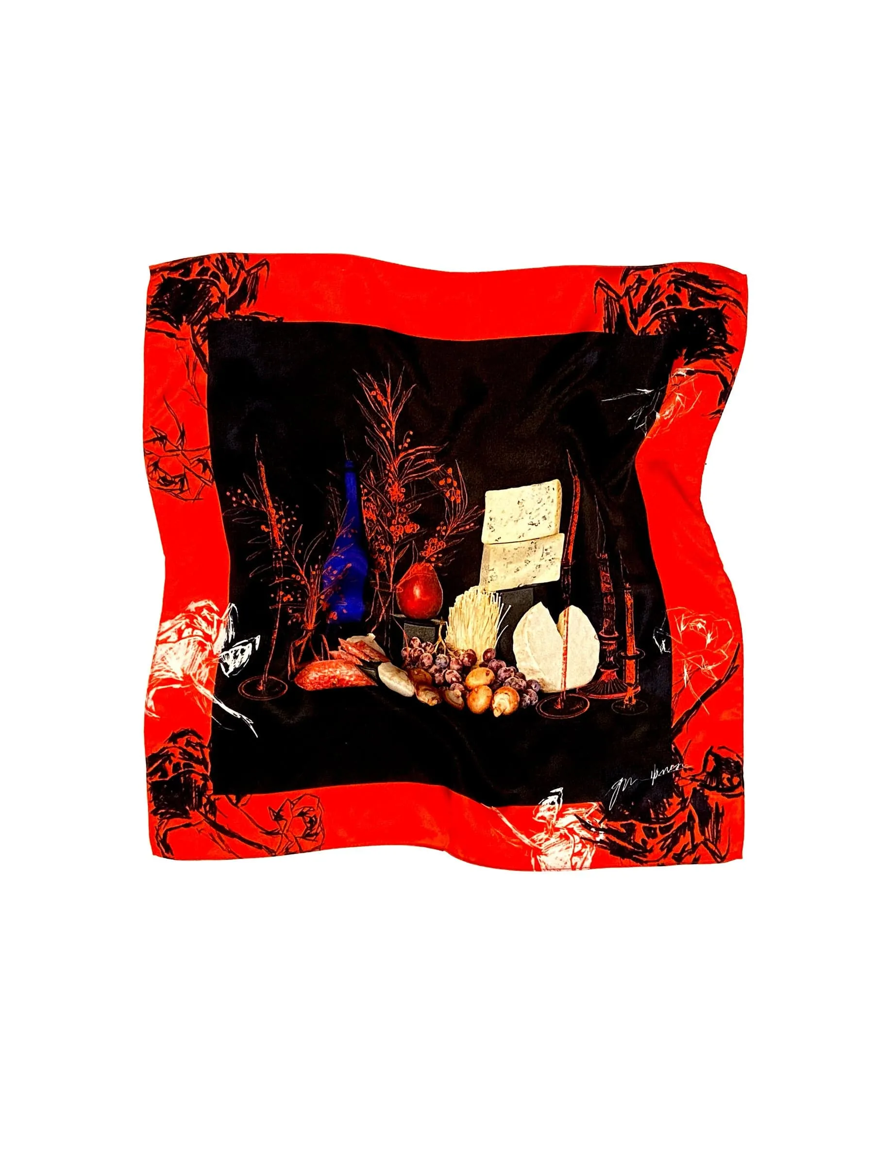 Rabôt x Gena Milanesi Silk Scarf