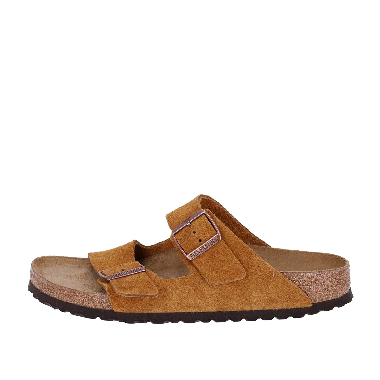 Sandali Birkenstock Arizona Plantare Morbido Marrone