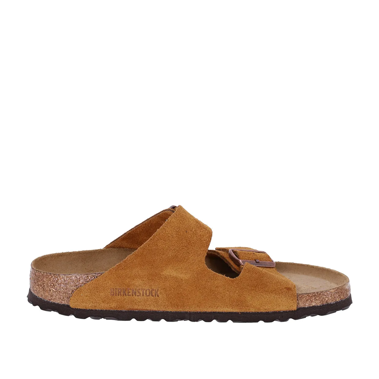 Sandali Birkenstock Arizona Plantare Morbido Marrone