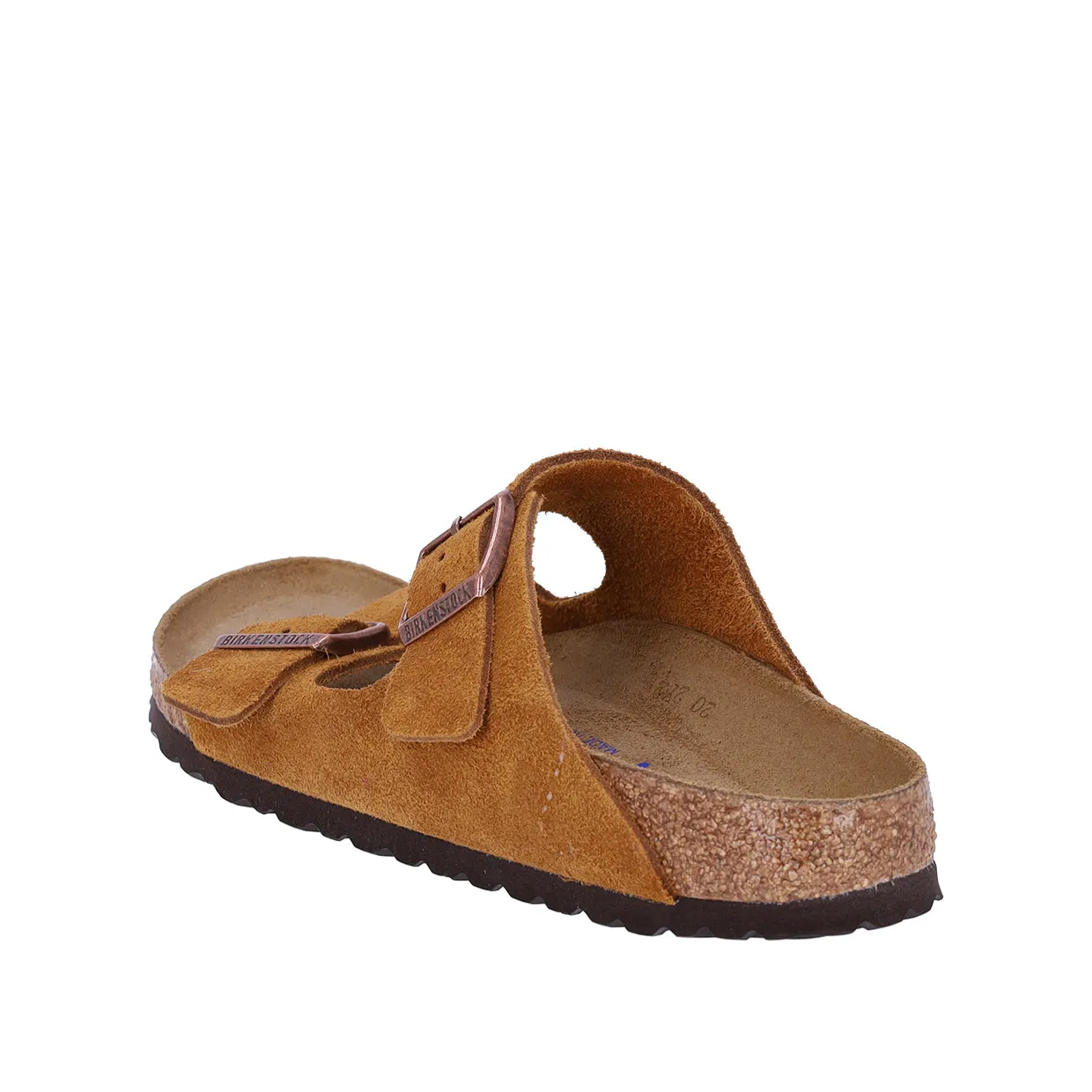 Sandali Birkenstock Arizona Plantare Morbido Marrone