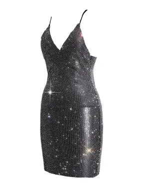 SPARKLE BLACK DRESS