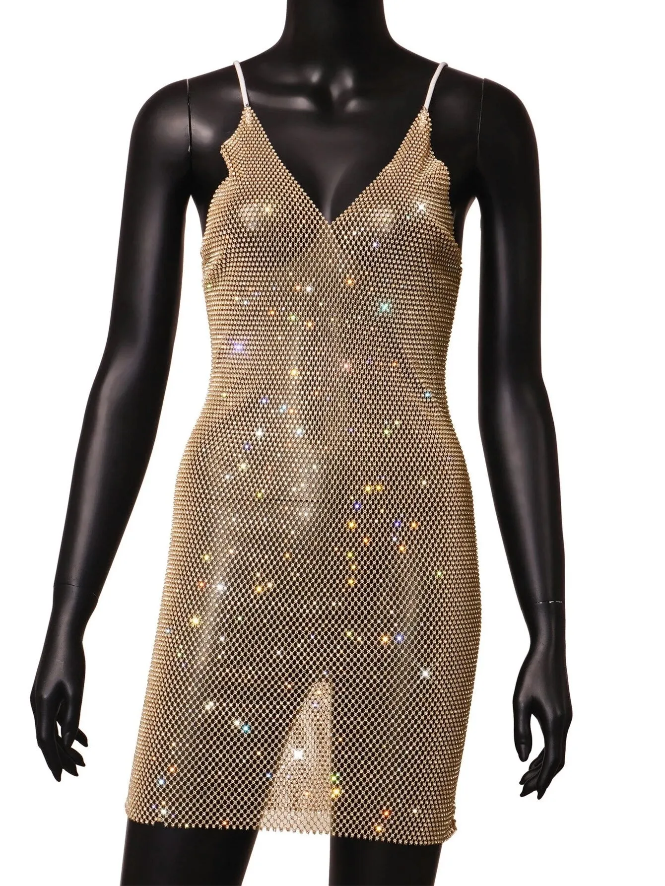 SPARKLE NUDE DRESS