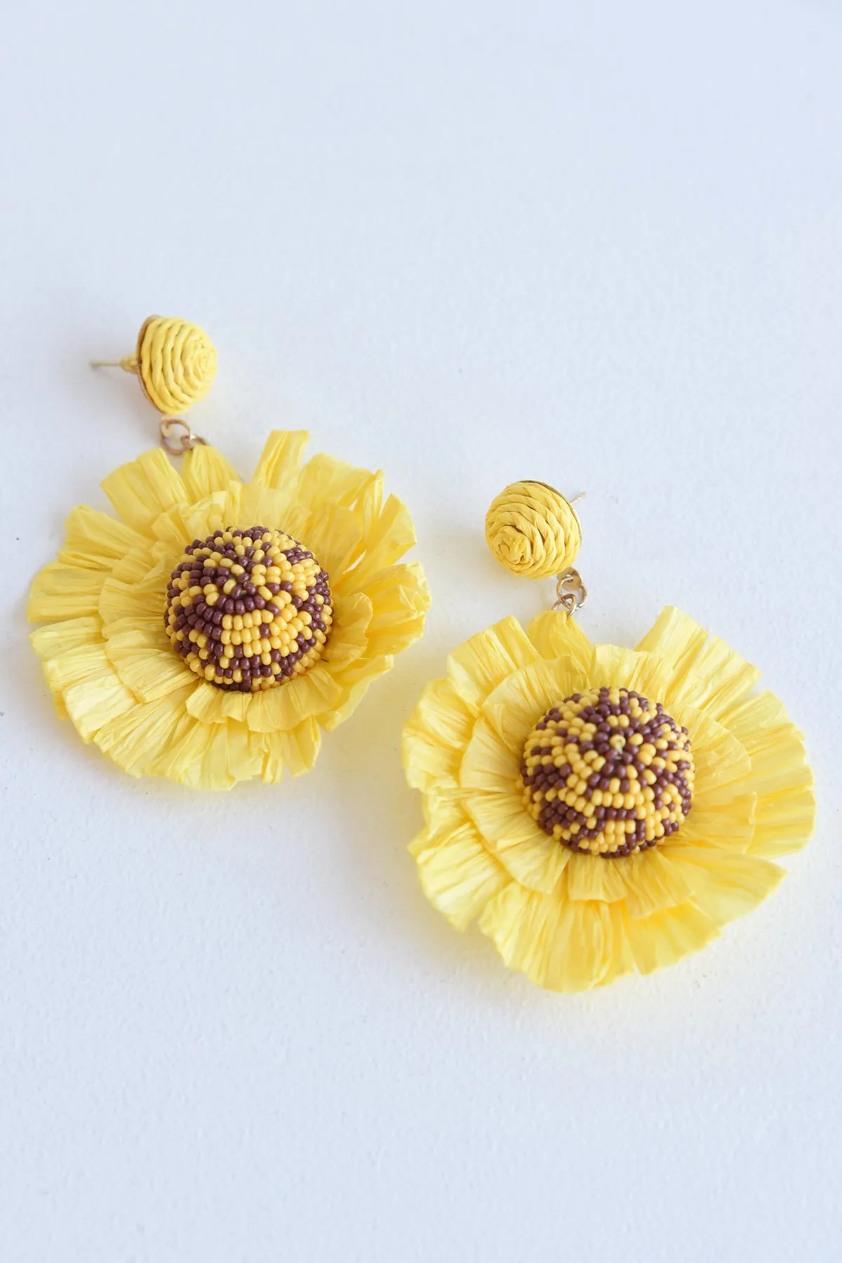 SUNFLOWER EARRINGS