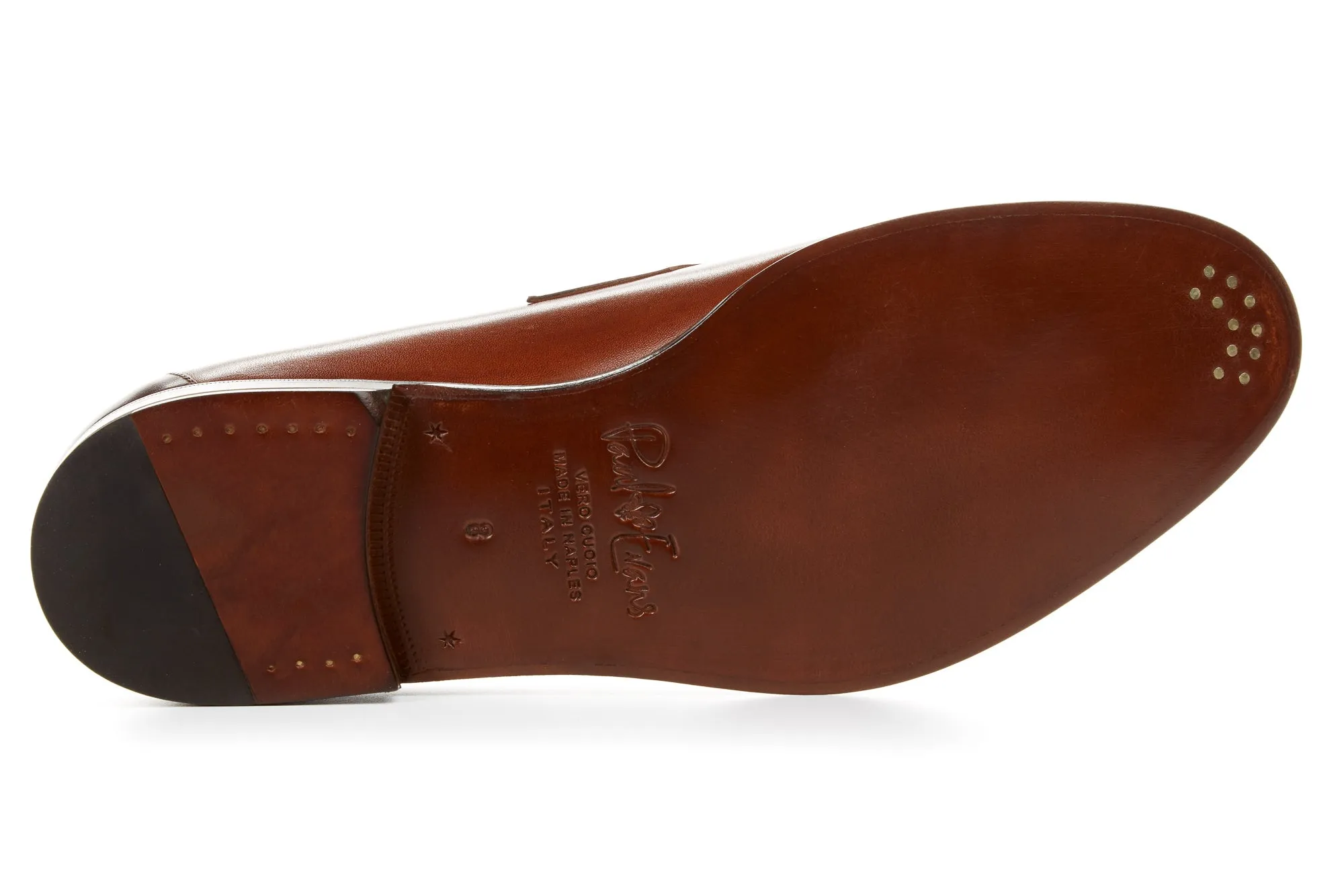 The Redford Split-Toe Penny Loafer - Havana Brown