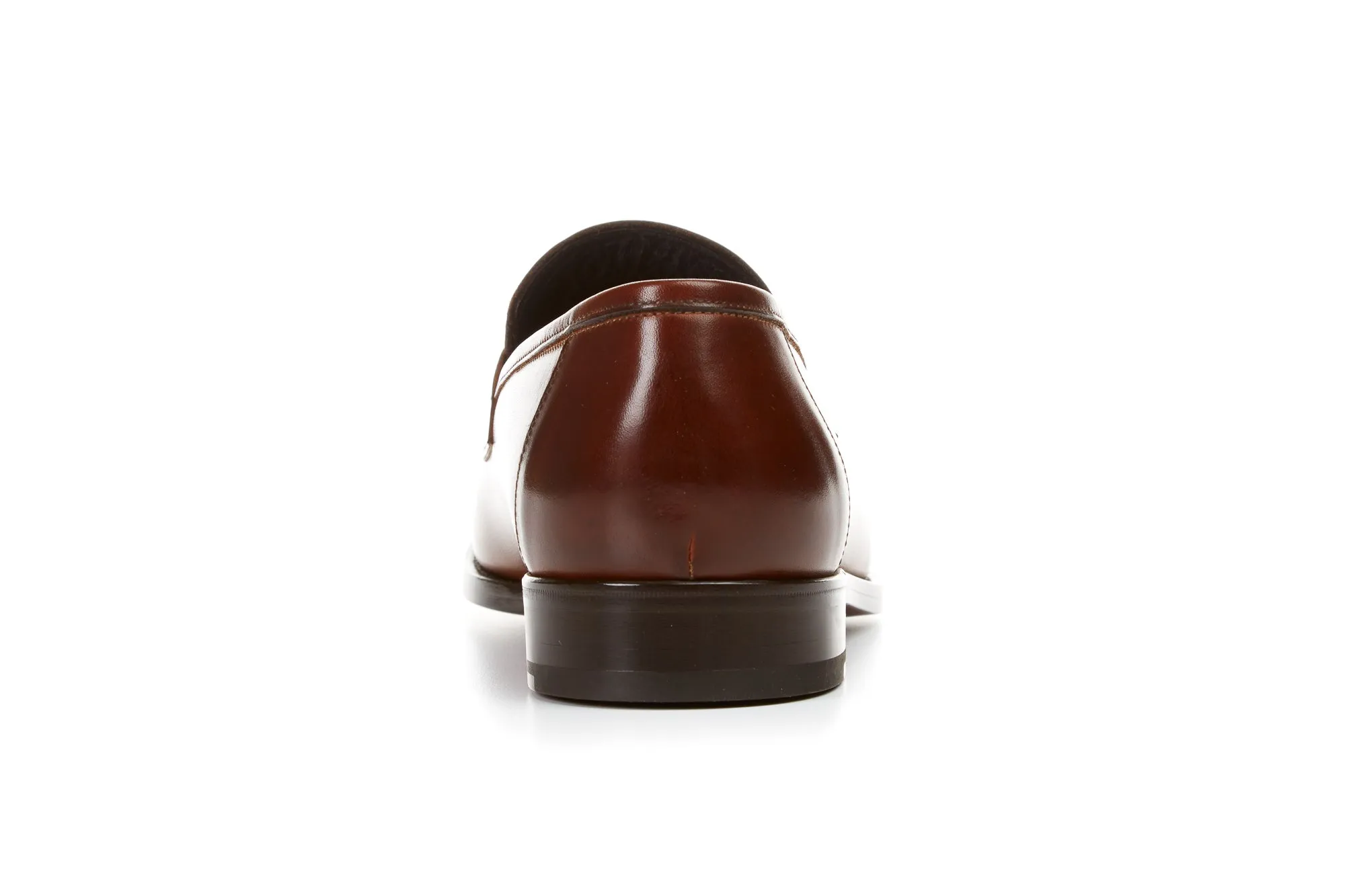 The Redford Split-Toe Penny Loafer - Havana Brown