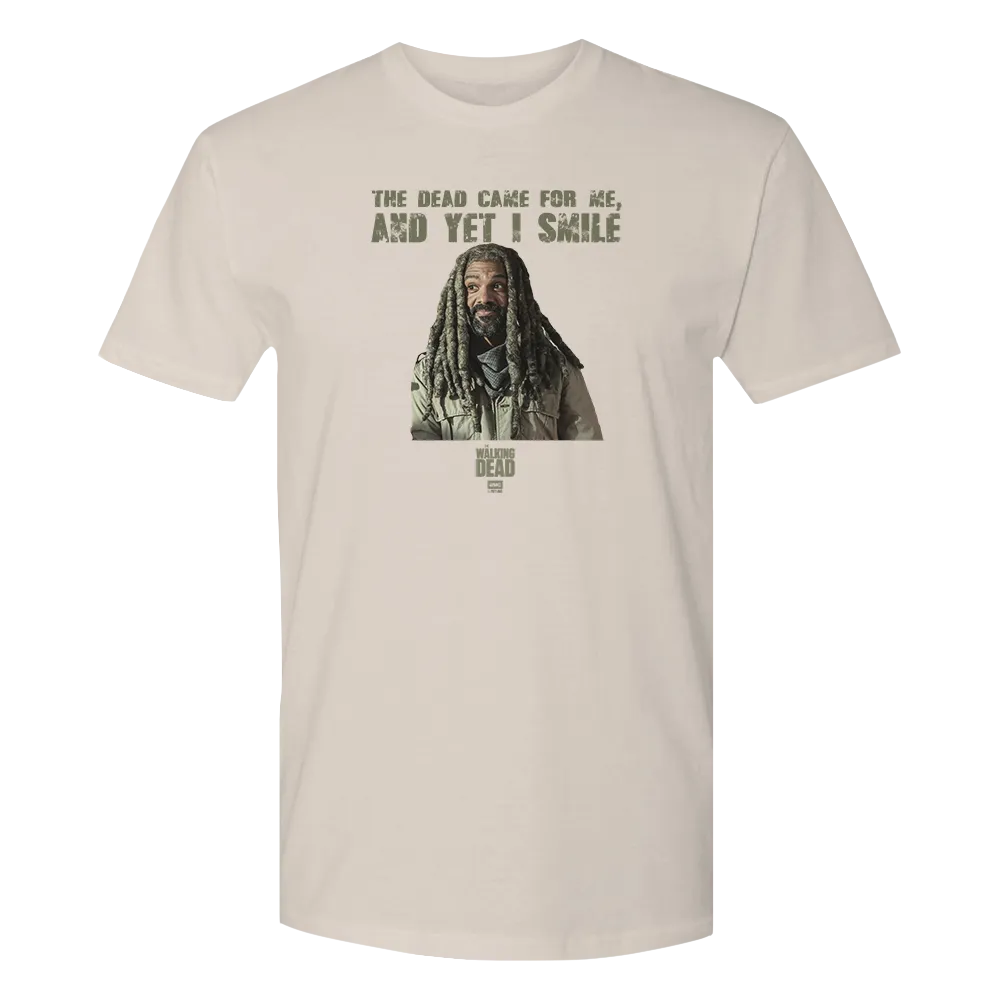 The Walking Dead Ezekiel And Yet I Smile Adult Short Sleeve T-Shirt