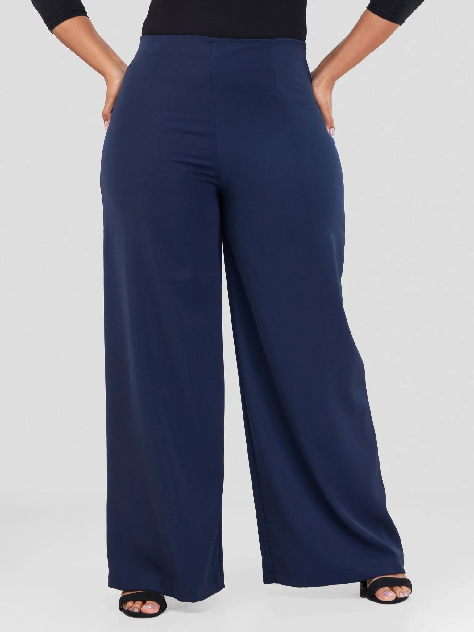 Vivo Tatili Wide Leg Pants - Navy Blue