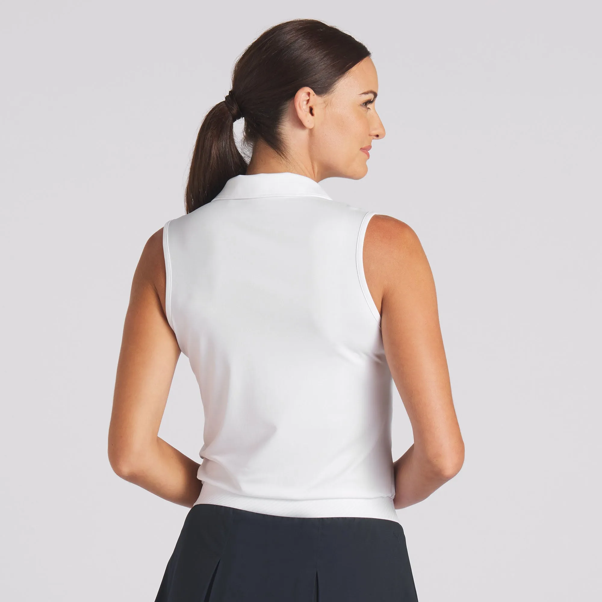 Women's CLOUDSPUN Piped Sleeveless Golf Polo