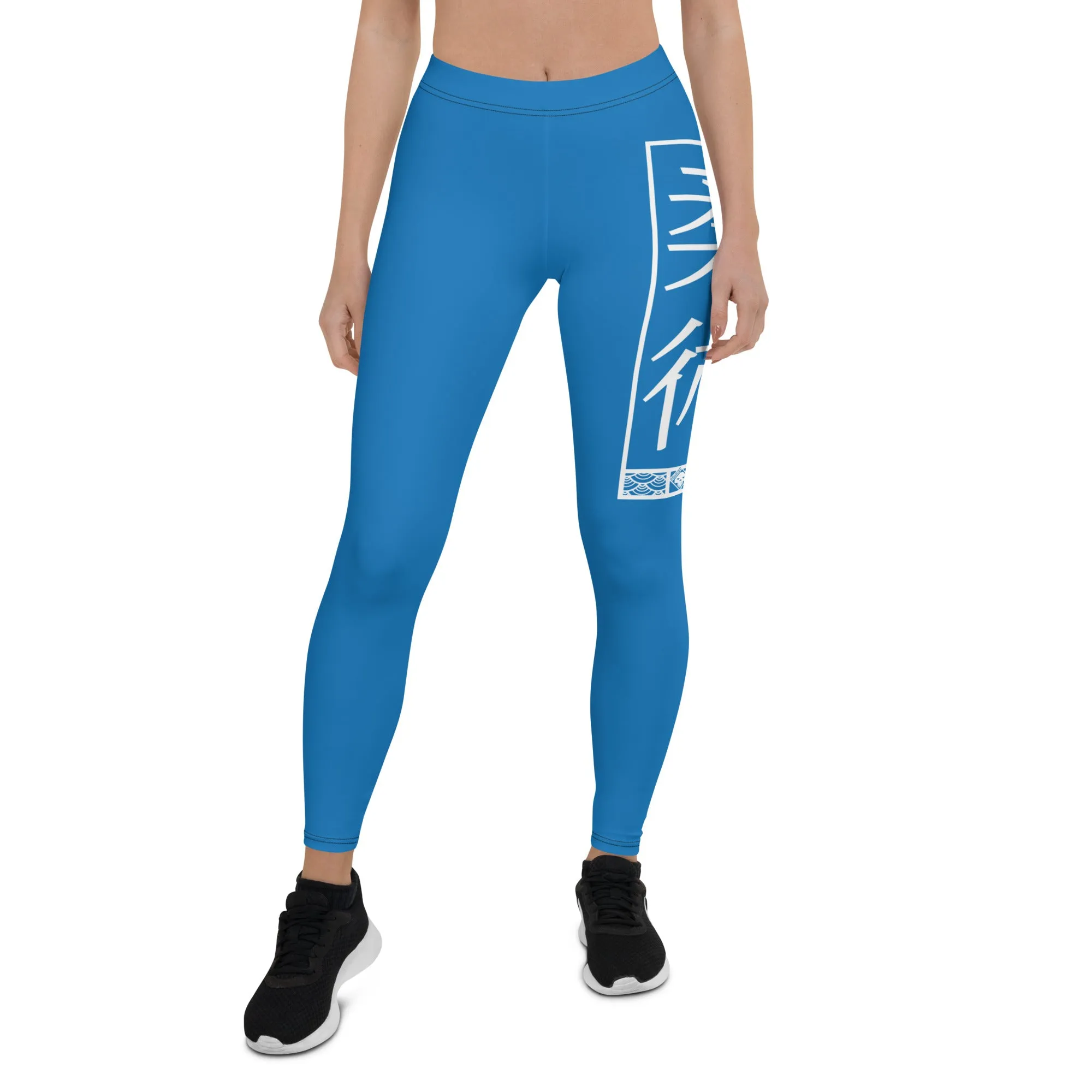 Women's Yoga Pants Workout Leggings For Jiu Jitsu 004 - Azul