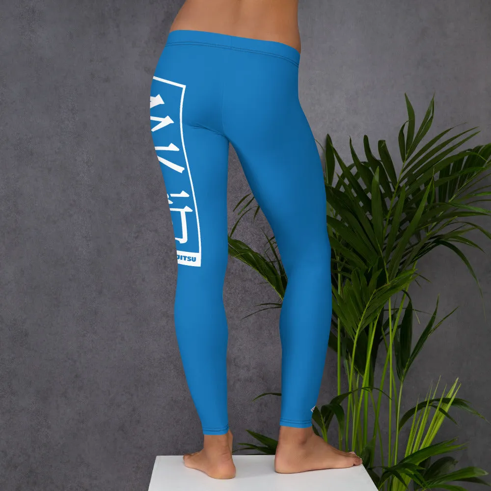 Women's Yoga Pants Workout Leggings For Jiu Jitsu 004 - Azul